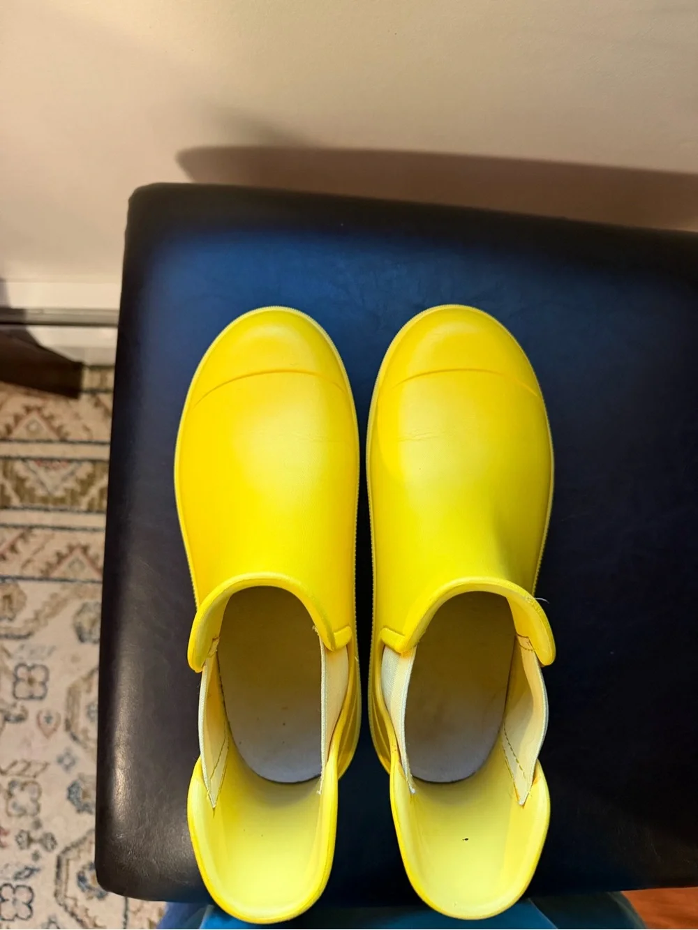 Dansko Yellow Rain Boots women’s sz 39